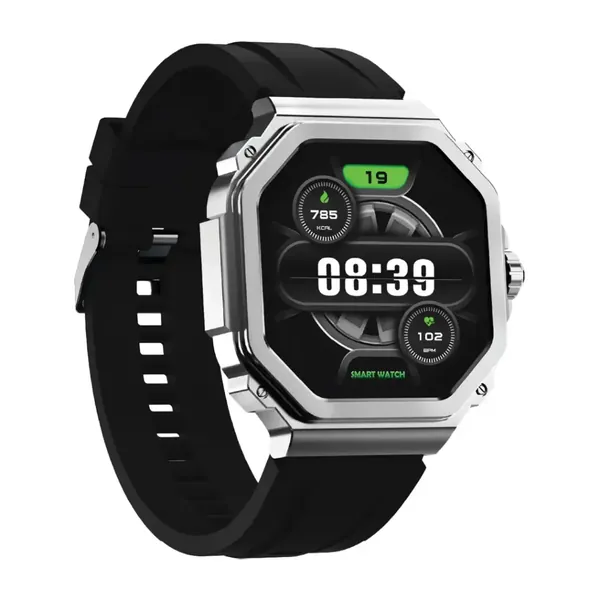 Porodo FitPulse Pro Smart Watch - Silver