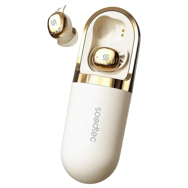 Porodo Soundtec Dream TWS Earbuds with Massage Function - Beige