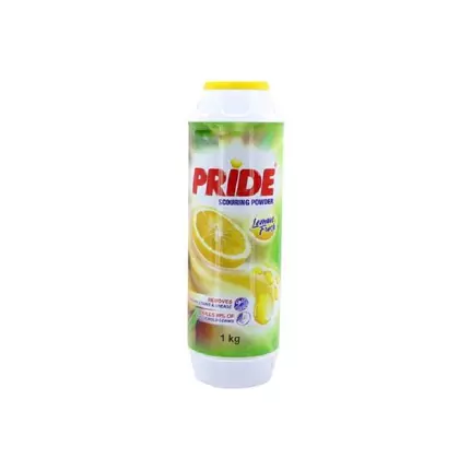 Pride Scouring Powder Lemon 1kg Pack of 12