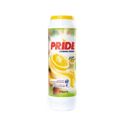 Pride Scouring Powder Lemon 500g Pack of 24