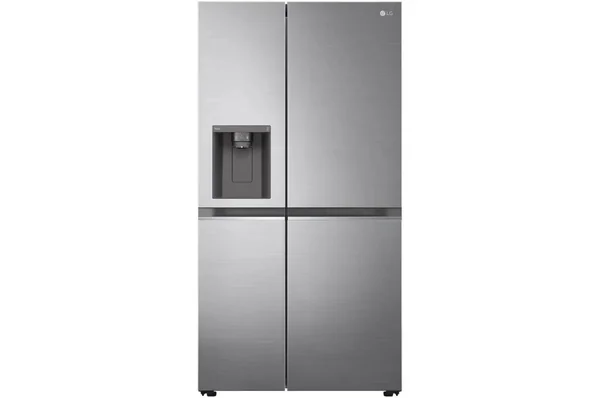 LG 635L Side-by-Side Refrigerator, size 22.4 cubic feet, Smart Inverter Compressor system, WiFi,  GC-L257SFZW