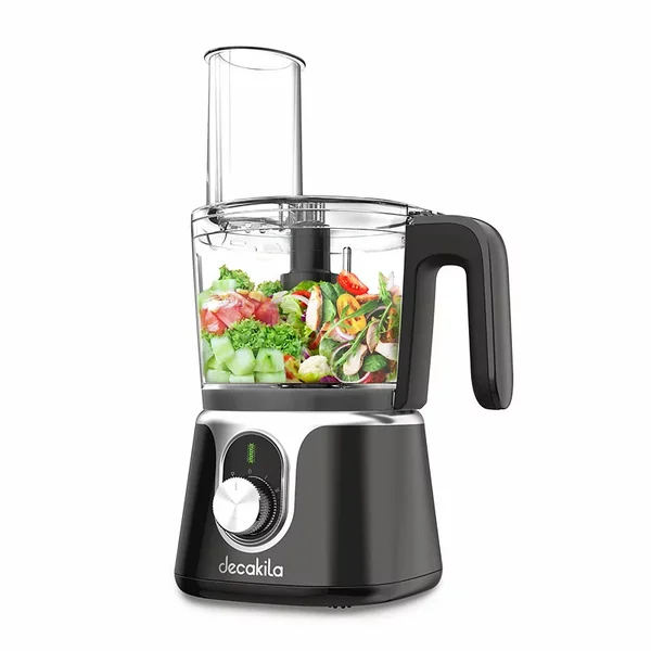 Decakila Cordless Food Processor 1.25L 200W Chopping Slicing & Cutting DC 11.1v Lithium Battery KMMG005B