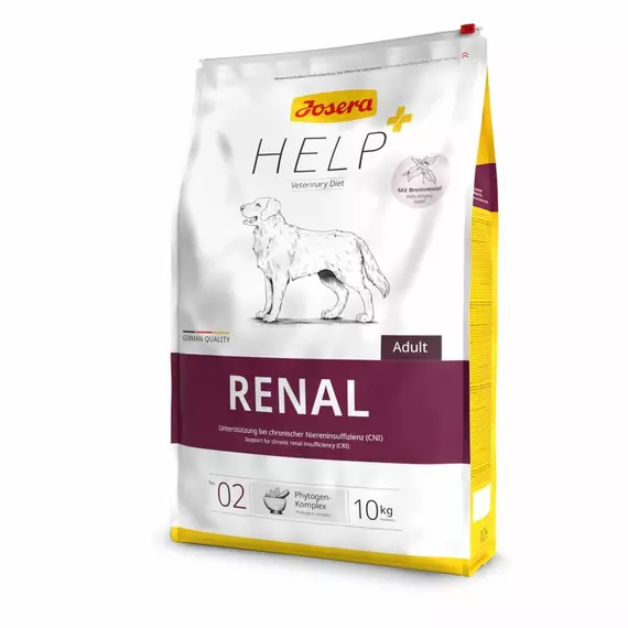 Josera Help Renal Dry Dog Veterinary Diet Food 10kg Support for chronic kidney disease (CKD) (E-EX)