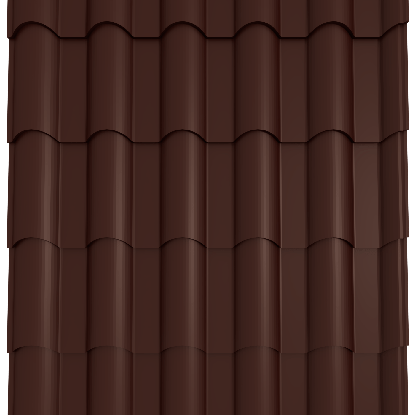 Alaf Romantile 28G Roofing Sheet Brick Red Gloss