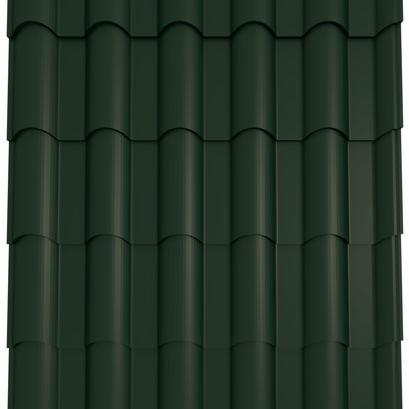 Alaf Romantile 28G Roofing Sheet Dark Green Gloss