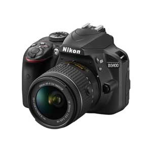 Nikon D3400 DSLR Camera with 18-55mm Lens