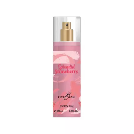 Fivestar Secret Mist Splendid Strawberry 250ml