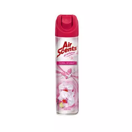Shield-Home Air Scents Air Enhancer Aerosol 200ml Floral Bouquet SH408