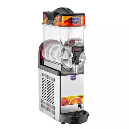 Remta Slush Juice Cooler Single 10L 500 Kcal, Shock Resistant Premium Polycarbonate Bowl and Lid, Adjustable Digital Temperature Control, LED Chamber Lighting, Energy-Efficient RMT01