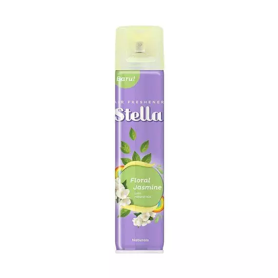 Stella Aerosol Air freshner Jasmine 250ml (Pack of 12Pcs)