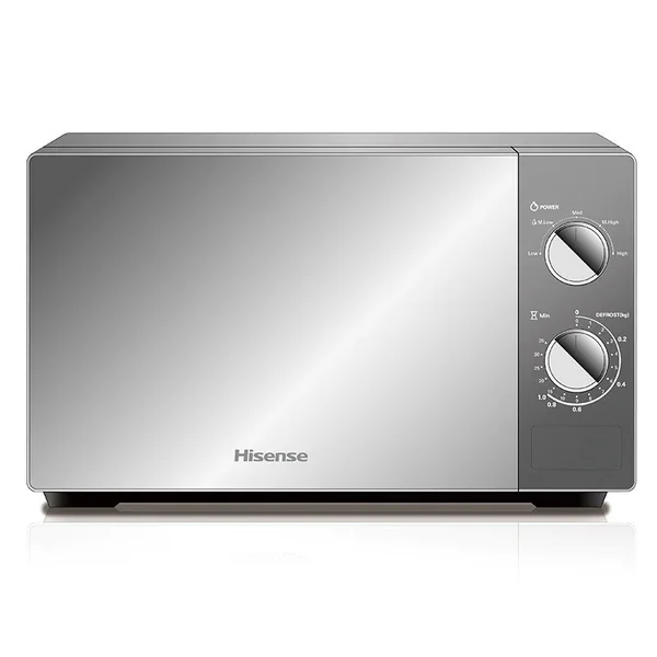 Hisense Microwave Oven, 20L Capacity, 30 min Cooking Time, 6 Power Levels Setting, High Performance H20MOMS10 - Silver