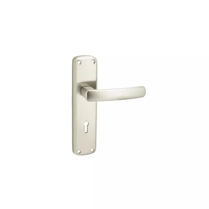 Godrej ELC056 Lever Lock Steel Finish, High Grade Alloy Handles, Superior Metal Lockbody, Corrosion Resistant Mechanism 6647