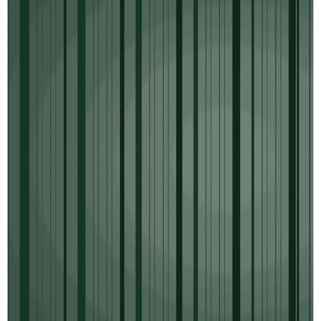 Alaf Tekdek 28G Roofing Sheet Dark Green
