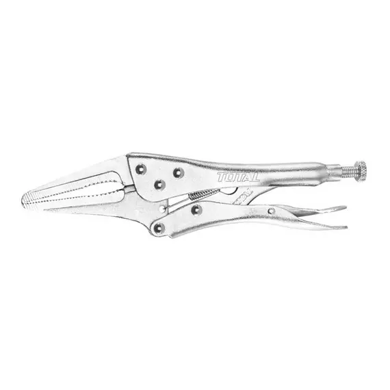 Total Long Nose Locking Plier 9" THT19902