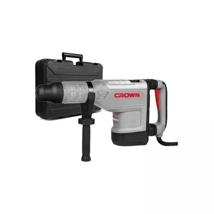 Crown Heavy Rotary Hammer Drill 55mm 1700W, SDS-MAX, Single Impact Power 5-19J CT18190 BMC