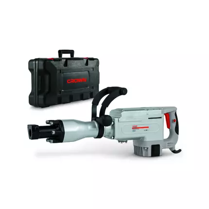 Crown Demolition Breaker Chipping Hammer 1700W, 1300 BPM, Impact Force 45J  CT18024 BMC