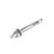 Total Galvanized Wedge Anchor 3/8"x3" Carbon Steel, Zinc Plated Finish THWWA3831 (Pack of 80pcs)