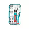 Total Screwdriver Bit Set, CR-V Material TACSD30556 (Pack of 55pcs)