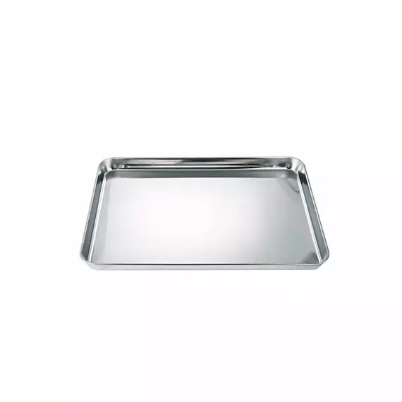 Nadstar8 Aluminium Square Tray 9.5" Cake Moulds, Rectangle Baking Tray, Deep Oven Pan for Lasagna, Brownie, Pizza, Heavy Duty, Anti-Rust, Easy Clean NO13