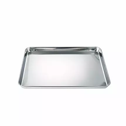 Nadstar8 Aluminium Square Tray 12" Cake Moulds, Rectangle Baking Tray, Deep Oven Pan for Lasagna, Brownie, Pizza, Heavy Duty, Anti-Rust, Easy Clean No16