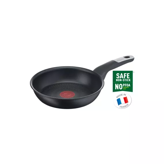 Tefal Unlimited Frypan 20cm Titanium Non Stick Anti Scratch All Hobs Safe Non Stick G6 Unlimited Cast Aluminum G2550243