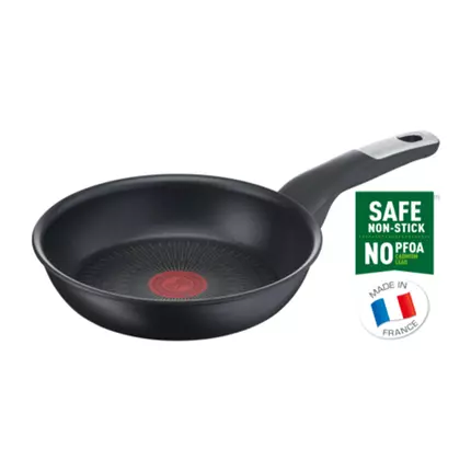 Tefal Unlimited Frypan 32cm Titanium Non Stick Anti Scratch All Hobs Safe Non Stick G6 Unlimited Cast Aluminum G2550802