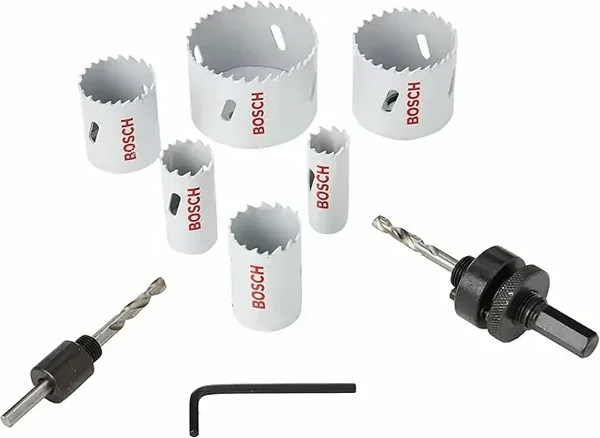 Bosch Electricians Hole saw Set 2608580804 (Pack of 9Pcs)