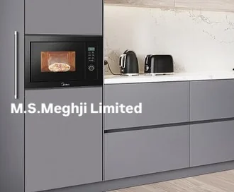 Midea Built-in Microwave Oven 25L, Compact Design, Manual Controls, Black AG925BVE-BK