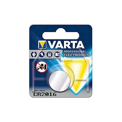 Varta Battery Electronic Lithium CR2016 10003