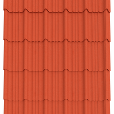Alaf Versatile 28G Roofing Sheet Tile Red Matte