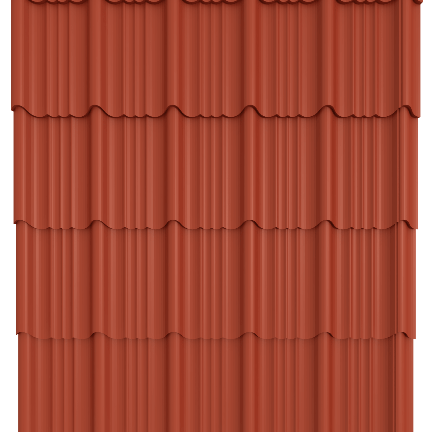 Alaf Versatile 28G Roofing Sheet Tile Red Gloss