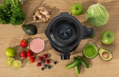 HISENSE Table Blender, Pulse Operation, Quad-Blade-Black 800 Watts 1.5L  HB800GBK