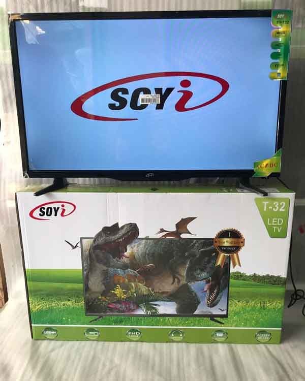 Soyi 32 Inch Led Tv Double Glass