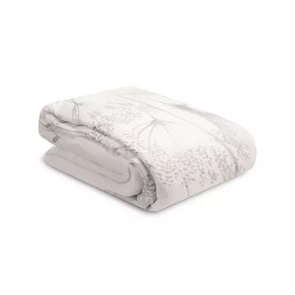 Comforter Meadow Floral with Stripes Design, Cotton, 1pc Duvet, 2 Sizes