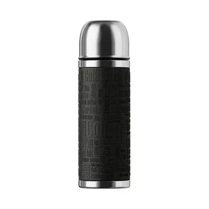Tefal Senator Vacuum Flask 1L Thermal Bottle Stainless Steel Black Thermal Bottle Break Proof Thermos Insulated Vacuum Flask K3064414
