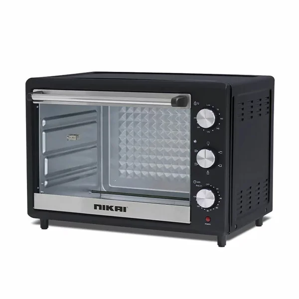 Nikai Electric Oven 50L 1800W with Rotisserie 120 Minutes Timer With Stay On With Accessories NT50RZ