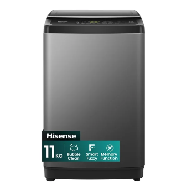 Hisense 11KG Automatic Top Load Washing Machine with iBubble Technology WT3K1123UB