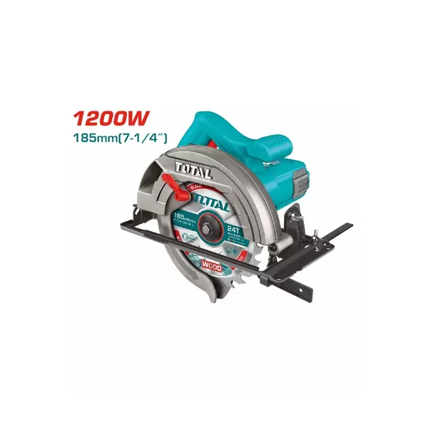 Total Circular Saw 1800W with TCT Blade, Wrench & Carbon Brush 185mm TS11218576