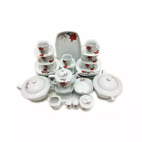 Yaspeco Dinner Set Square 60pc 1st E9-207