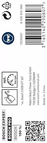 Bosch Metal Drill Bit HSS‐G DIN 338‐ 11.5mm X 94 X 142mm (Pack of 5Pcs) 2608595078
