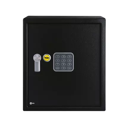 Yale Value Safe Large Steel Construction Black