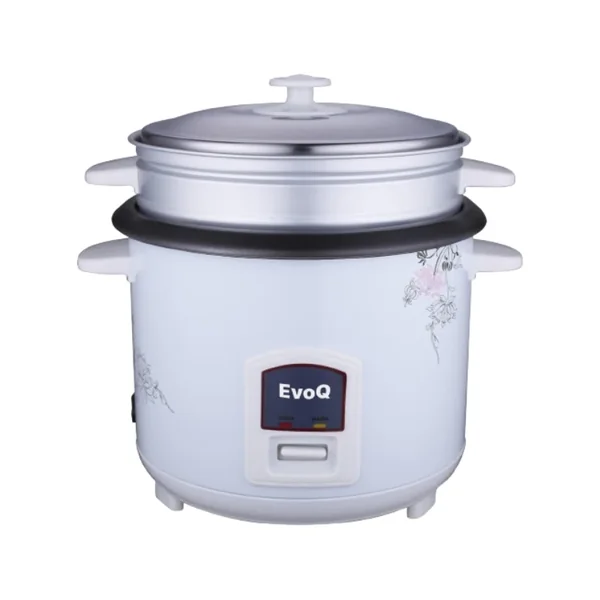 EvoQ Rice Cooker 1.8L, 700W, Non-stick pot  ERC - 18WH