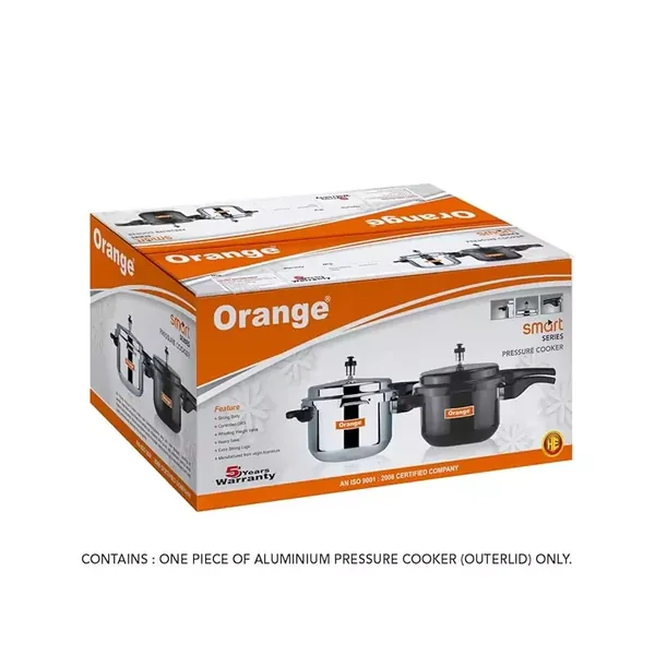 Orange Pressure Cooker 3L with Smart Outer Lid Smart Series OAPC149/OAPC140