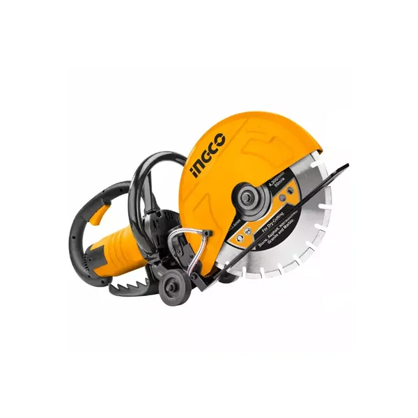 Ingco Power Cutter 2800W 355mm with Wheels Suitable for Cutting Concrete, Stone, Brick and Paving Materials PC3558