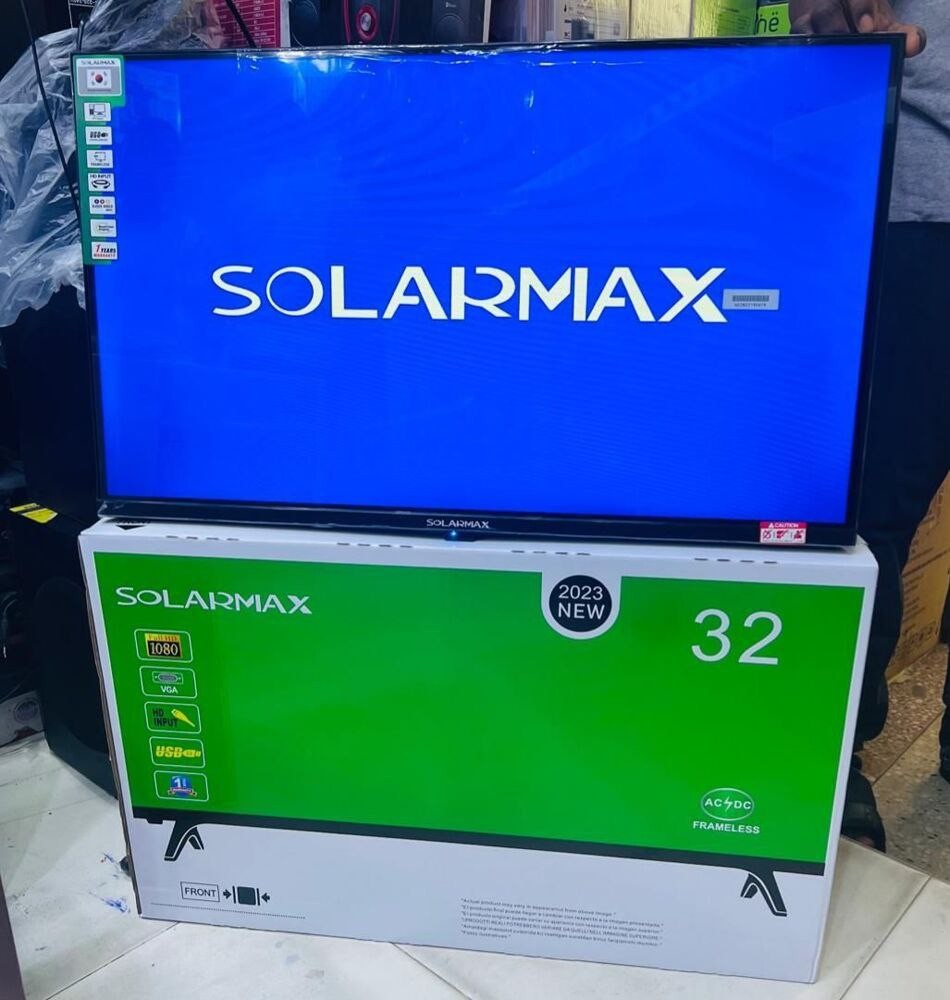 Solar max 32-inch Smart Tv frameless