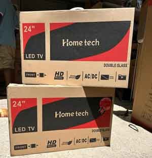 Hometech 24 inch LED TV (Double Glass)
