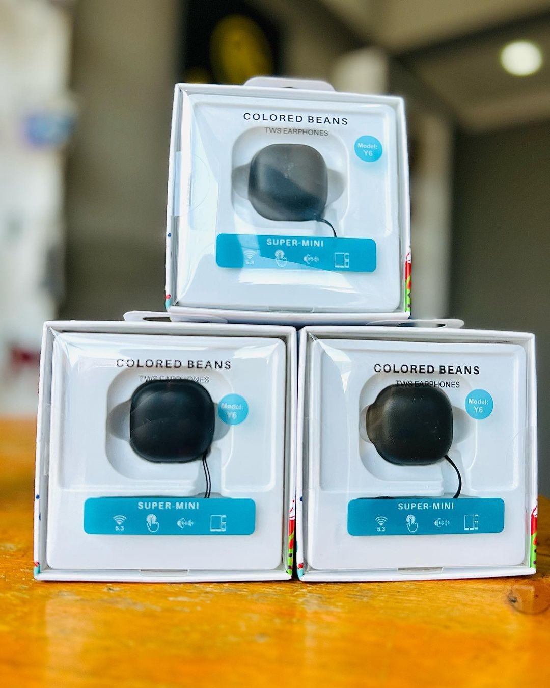 Colored Beans Super-Mini Earbuds