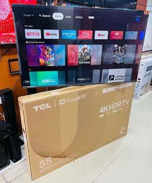 TCL Android Smart Tv Frameless 4K 55"