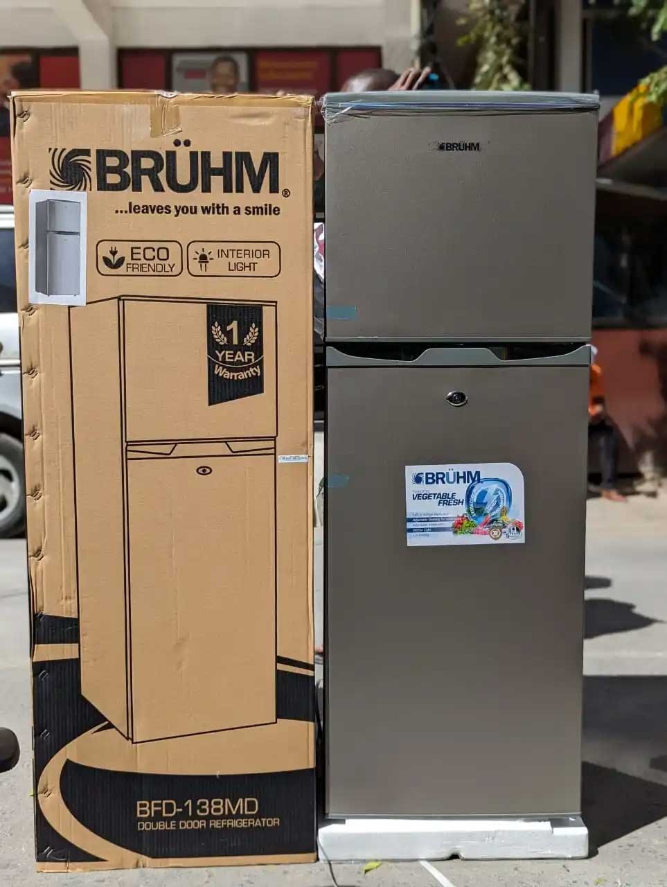 Bruhm Fridge 138 litres