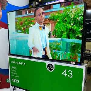Solar Max Smart Tv 43 inch (Double Glass)